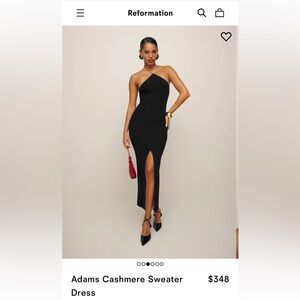 Reformation - Adams Cashmere Sweater Dress
